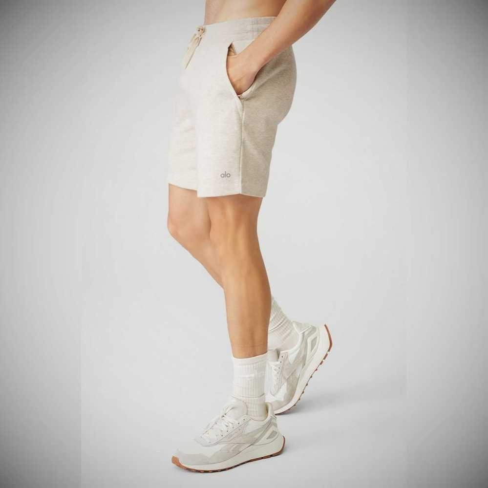 Bermudas Alo Yoga Chill Hombre Beige | MX-52HURD