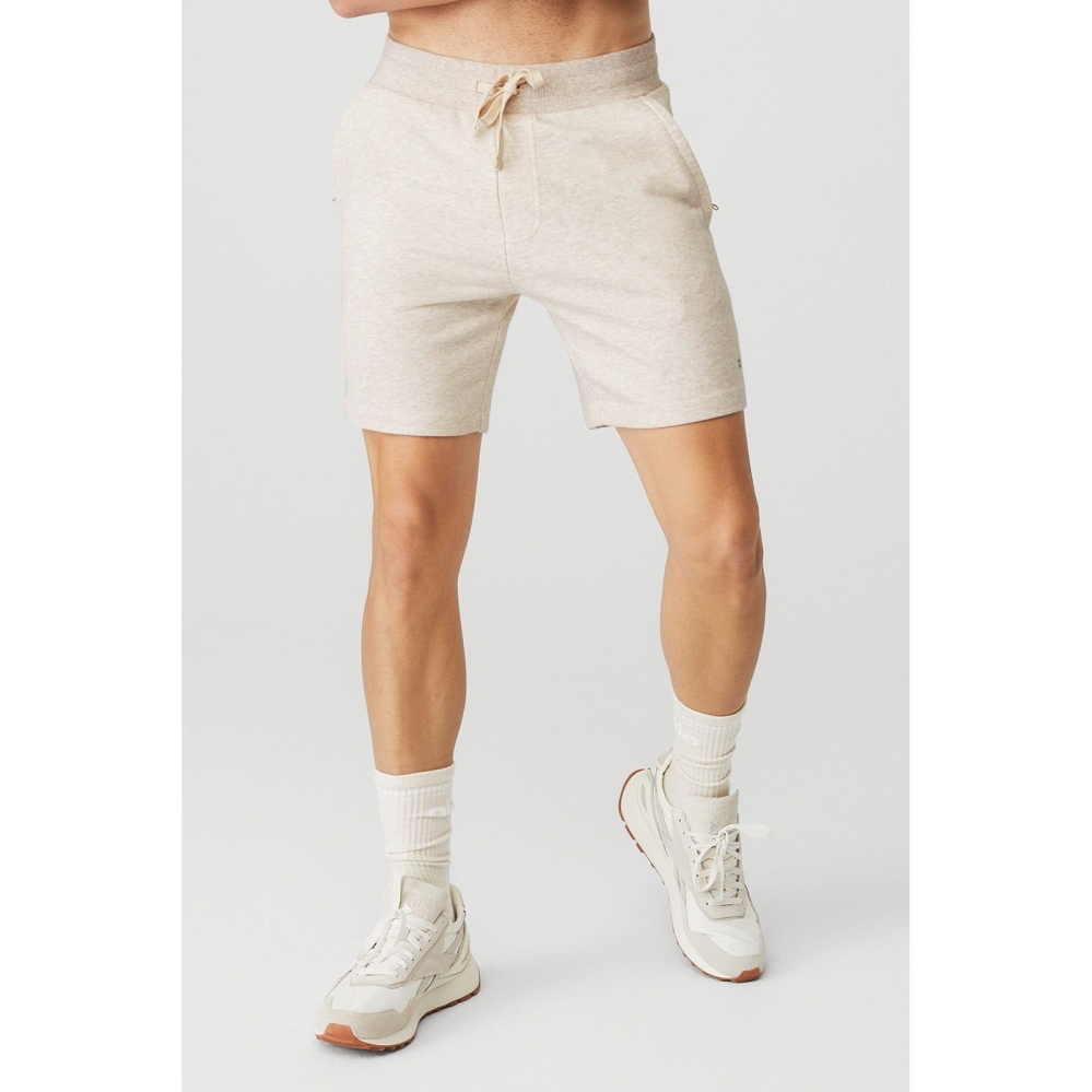 Bermudas Alo Yoga Chill Hombre Beige | MX-52HURD