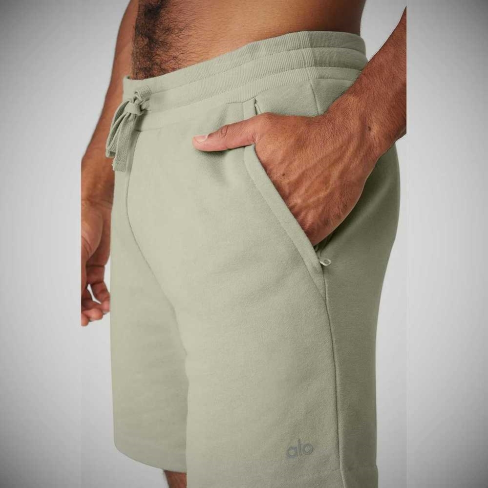 Bermudas Alo Yoga Chill Hombre Grises | MX-30TLPC