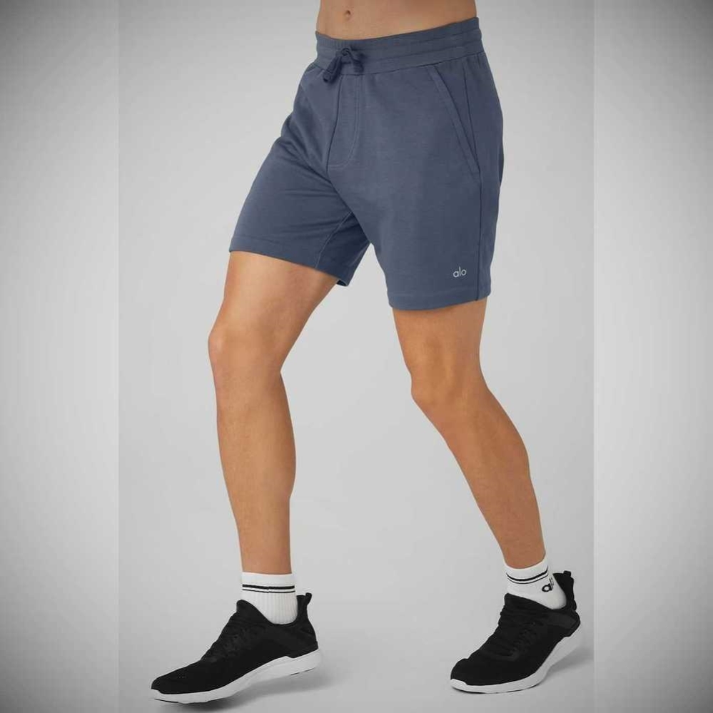 Bermudas Alo Yoga Chill Hombre Grises | MX-36VLCZ