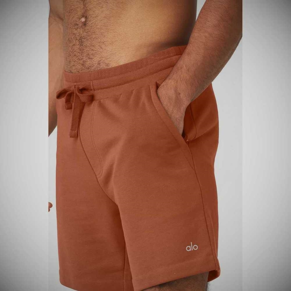 Bermudas Alo Yoga Chill Hombre Rust | MX-60TLUP