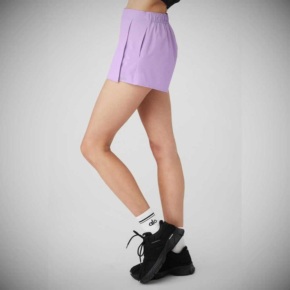 Bermudas Alo Yoga Clubhouse Skort Mujer Morados | MX-68KBLU