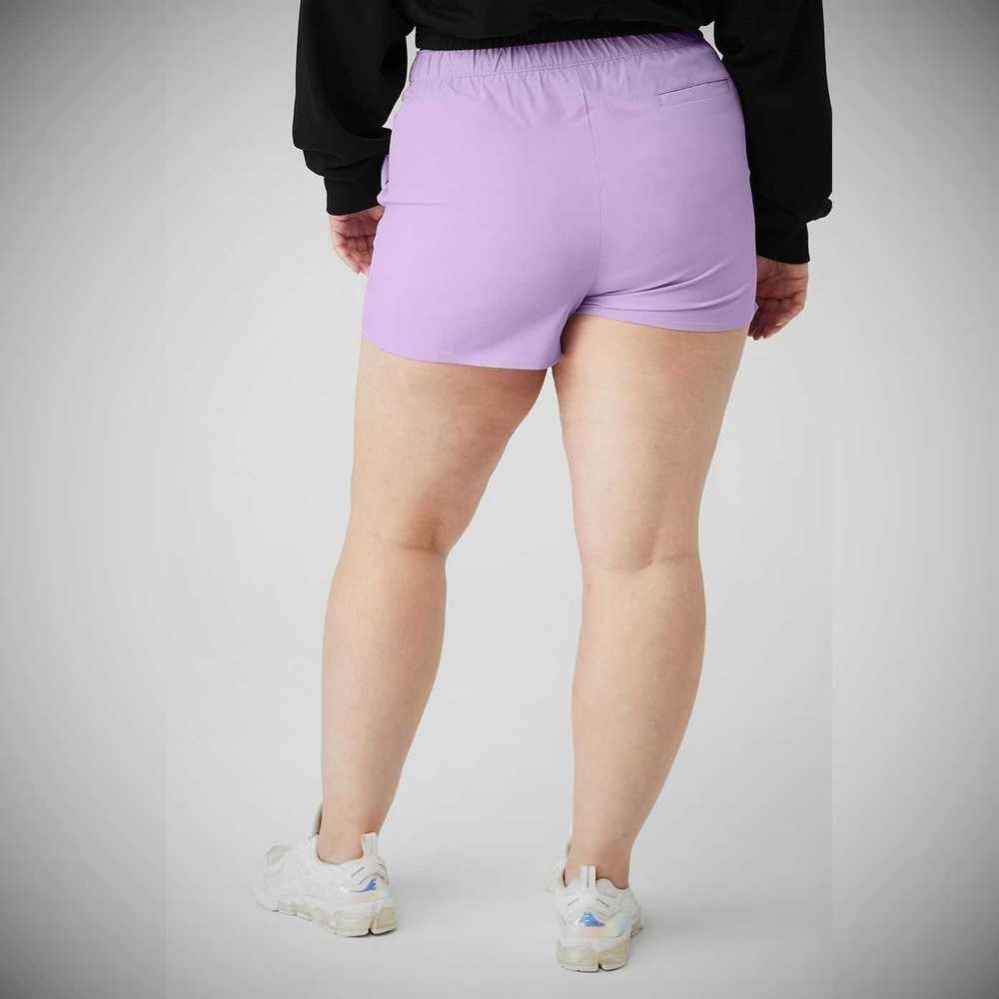 Bermudas Alo Yoga Clubhouse Skort Mujer Morados | MX-68KBLU