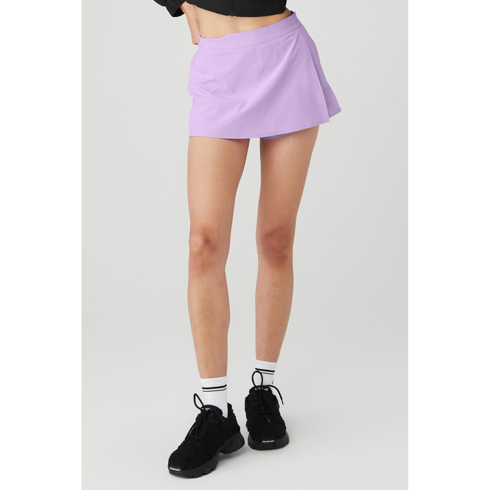 Bermudas Alo Yoga Clubhouse Skort Mujer Morados | MX-68KBLU