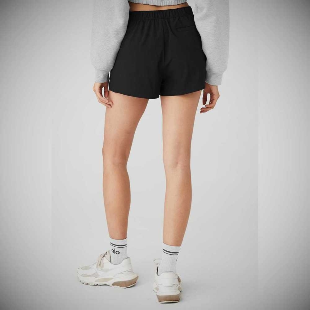 Bermudas Alo Yoga Clubhouse Skort Mujer Negros | MX-96PWKH