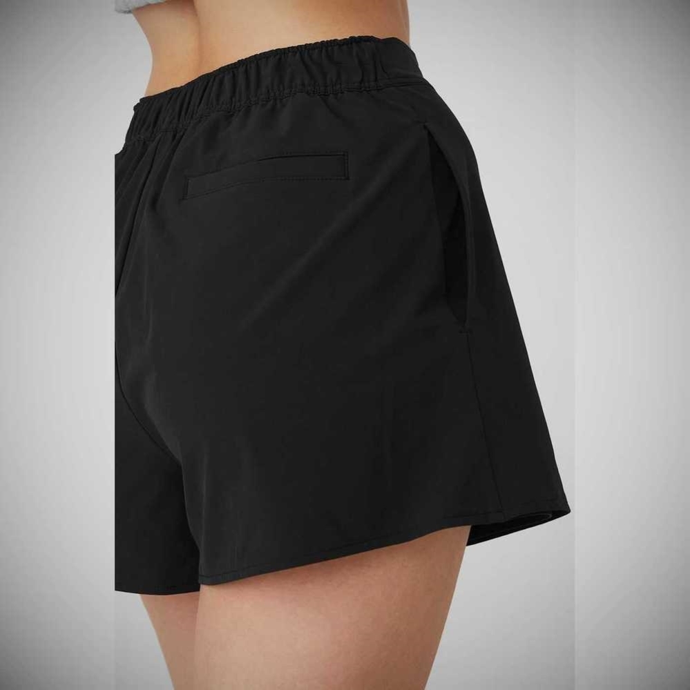 Bermudas Alo Yoga Clubhouse Skort Mujer Negros | MX-96PWKH