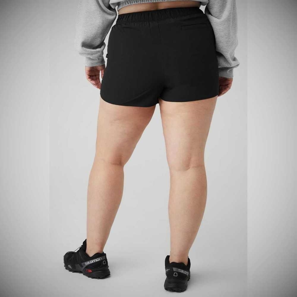 Bermudas Alo Yoga Clubhouse Skort Mujer Negros | MX-96PWKH