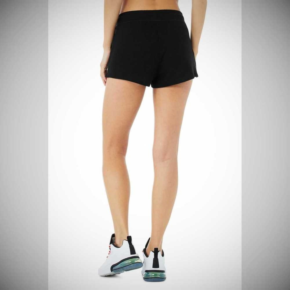 Bermudas Alo Yoga Daze Mujer Negros | MX-08RWVY