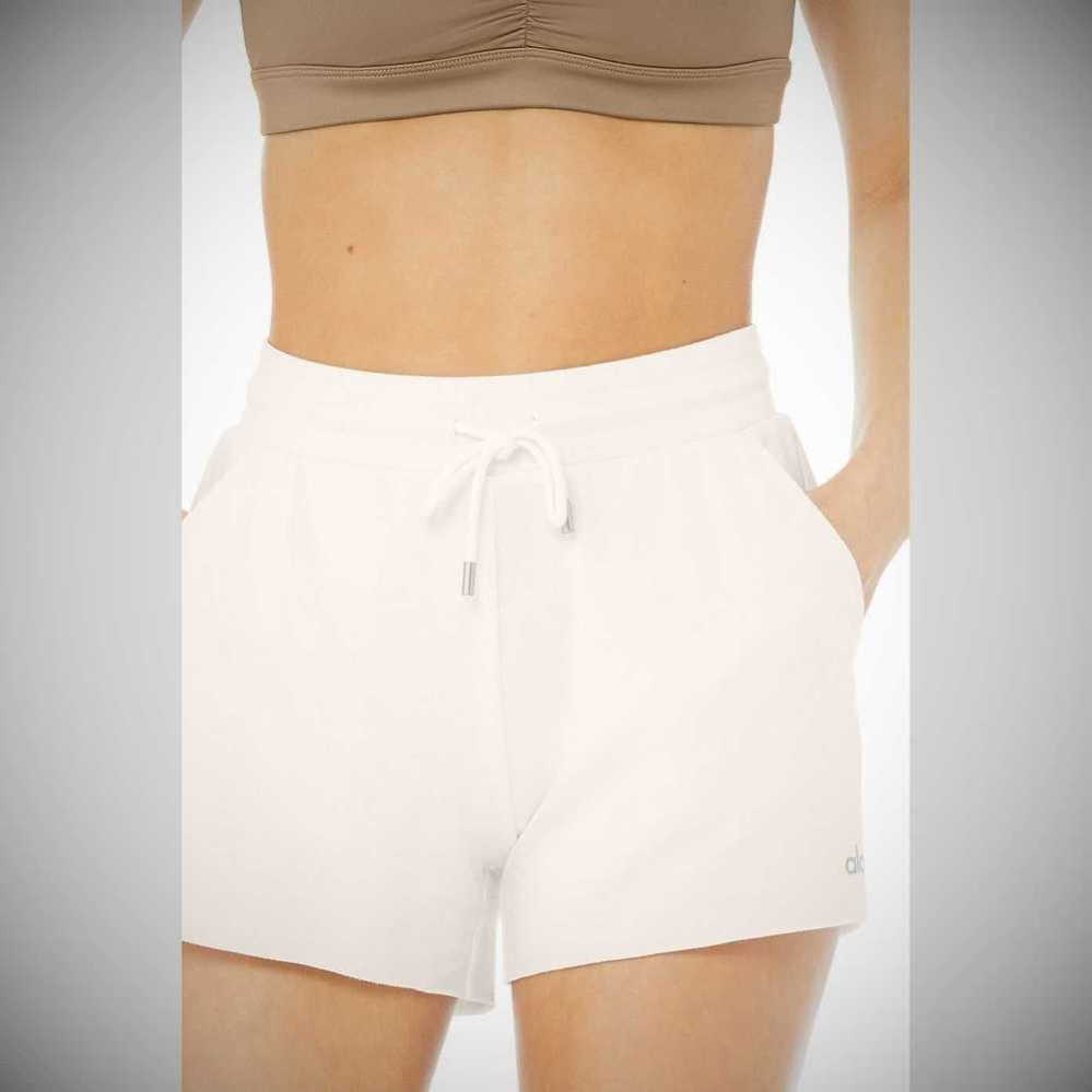 Bermudas Alo Yoga Dreamy Mujer Blancos | MX-64YAXS