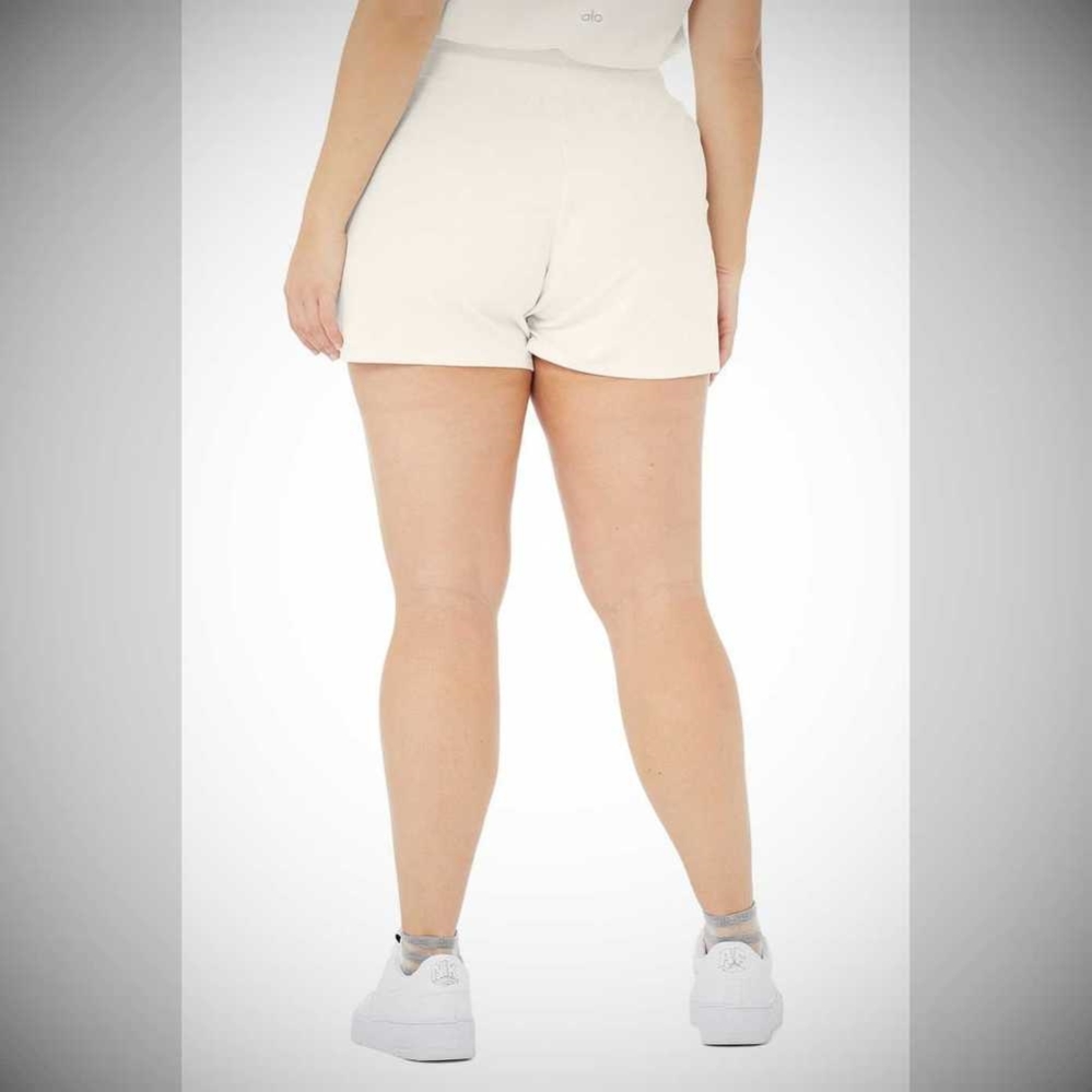 Bermudas Alo Yoga Dreamy Mujer Blancos | MX-64YAXS