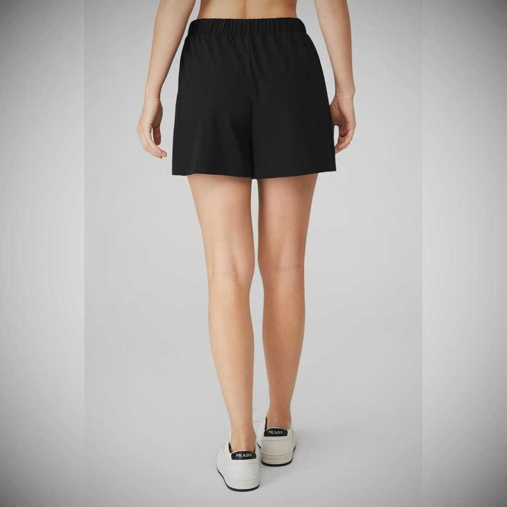 Bermudas Alo Yoga Ready Set Mujer Negros | MX-13JEVN