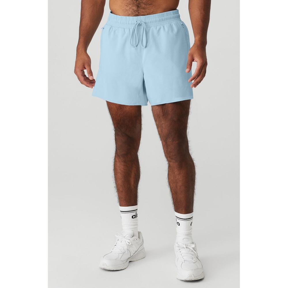 Bermudas Alo Yoga Ripstop 7\'\' On-Set Hombre Azules | MX-43JHKT