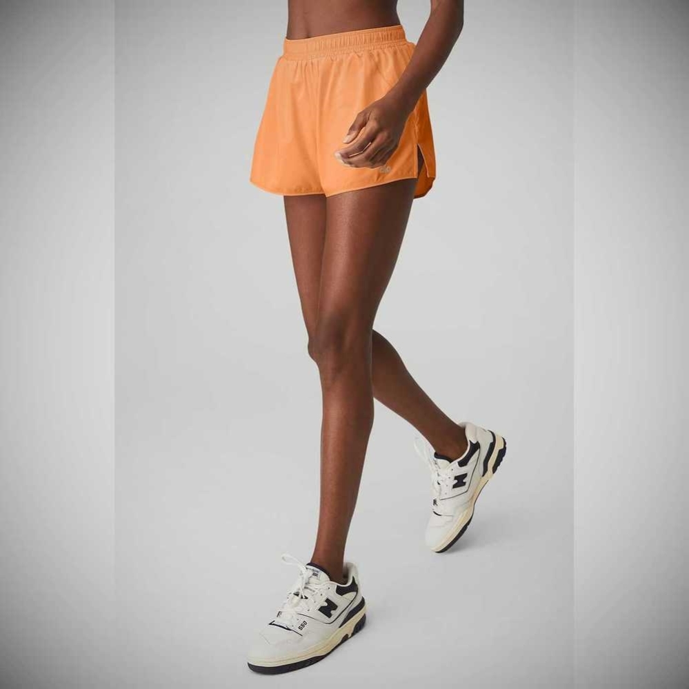 Bermudas Alo Yoga Stride Mujer Naranjas | MX-84BICL