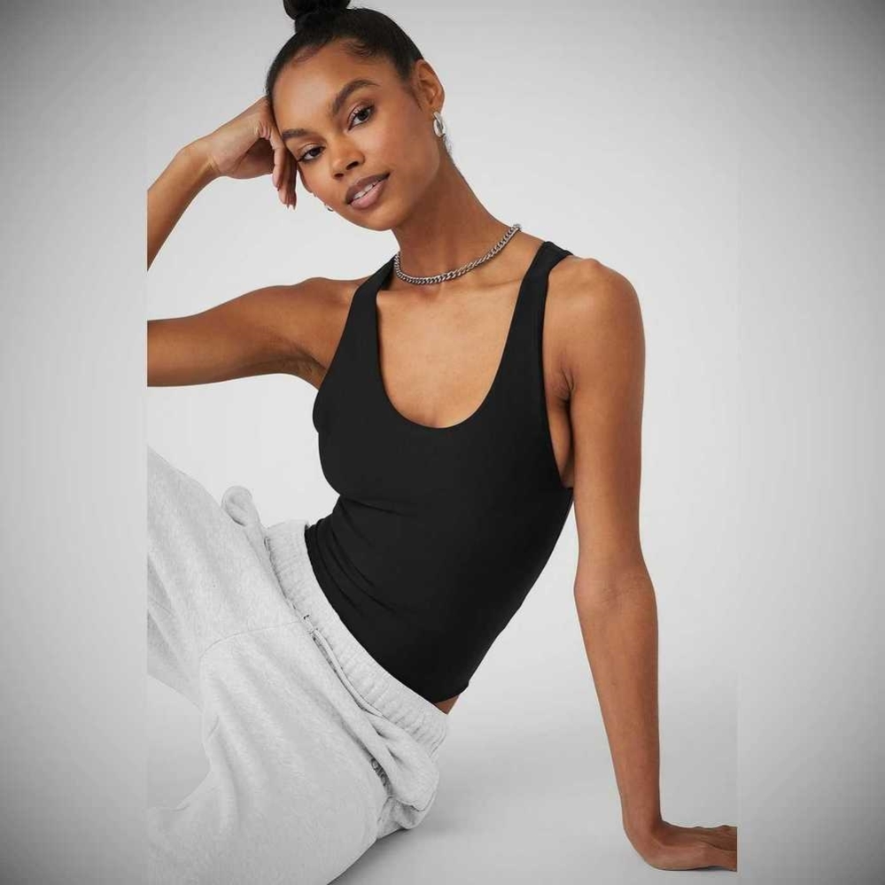 Bodysuit Alo Yoga Airlift Barre Mujer Negros | MX-27YAIE