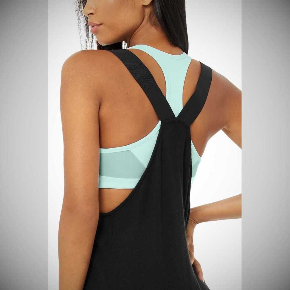 Bodysuit Alo Yoga Layback Jumpsuit Mujer Negros | MX-27OQJS