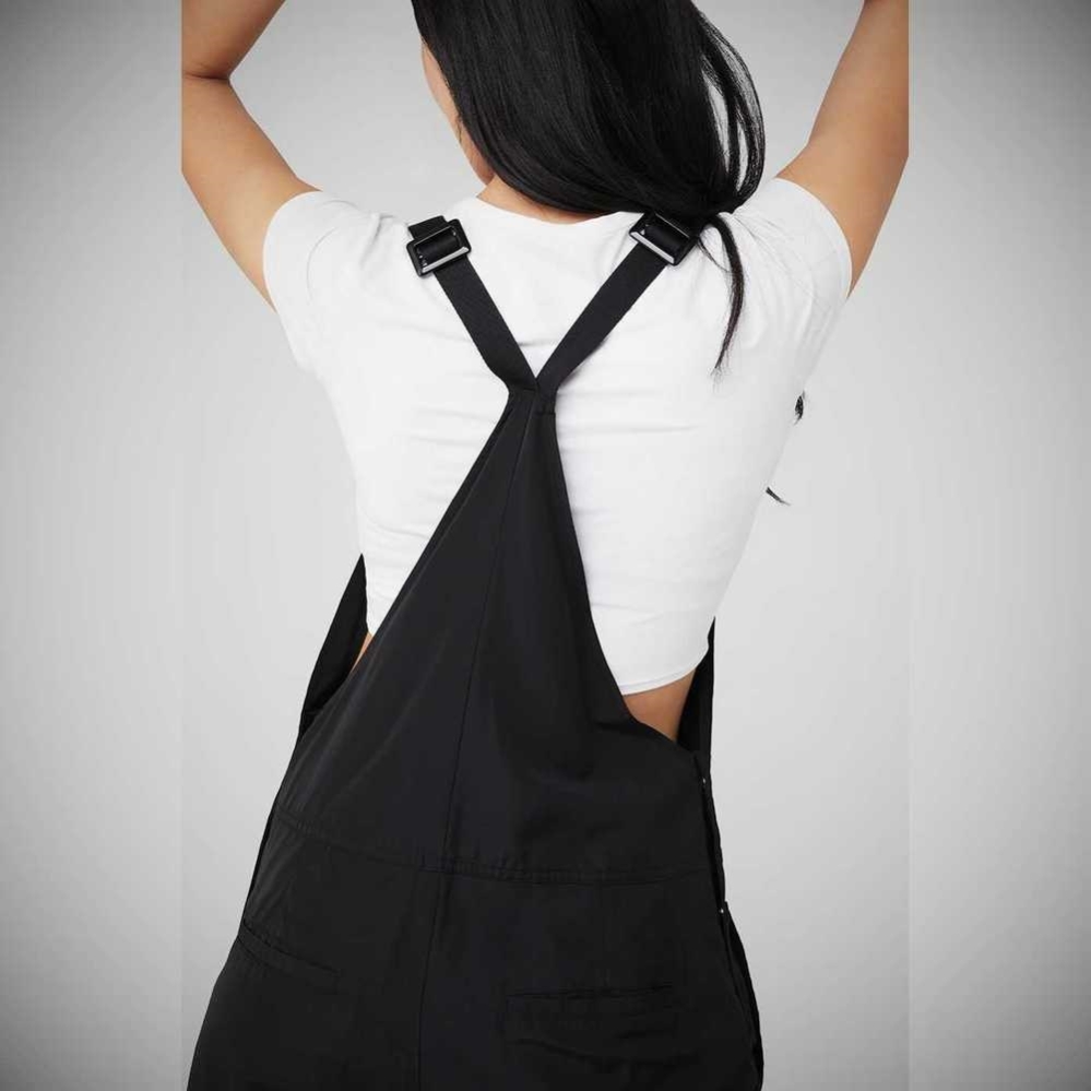 Bodysuit Alo Yoga Monterey Overalls Mujer Negros | MX-78UEZM