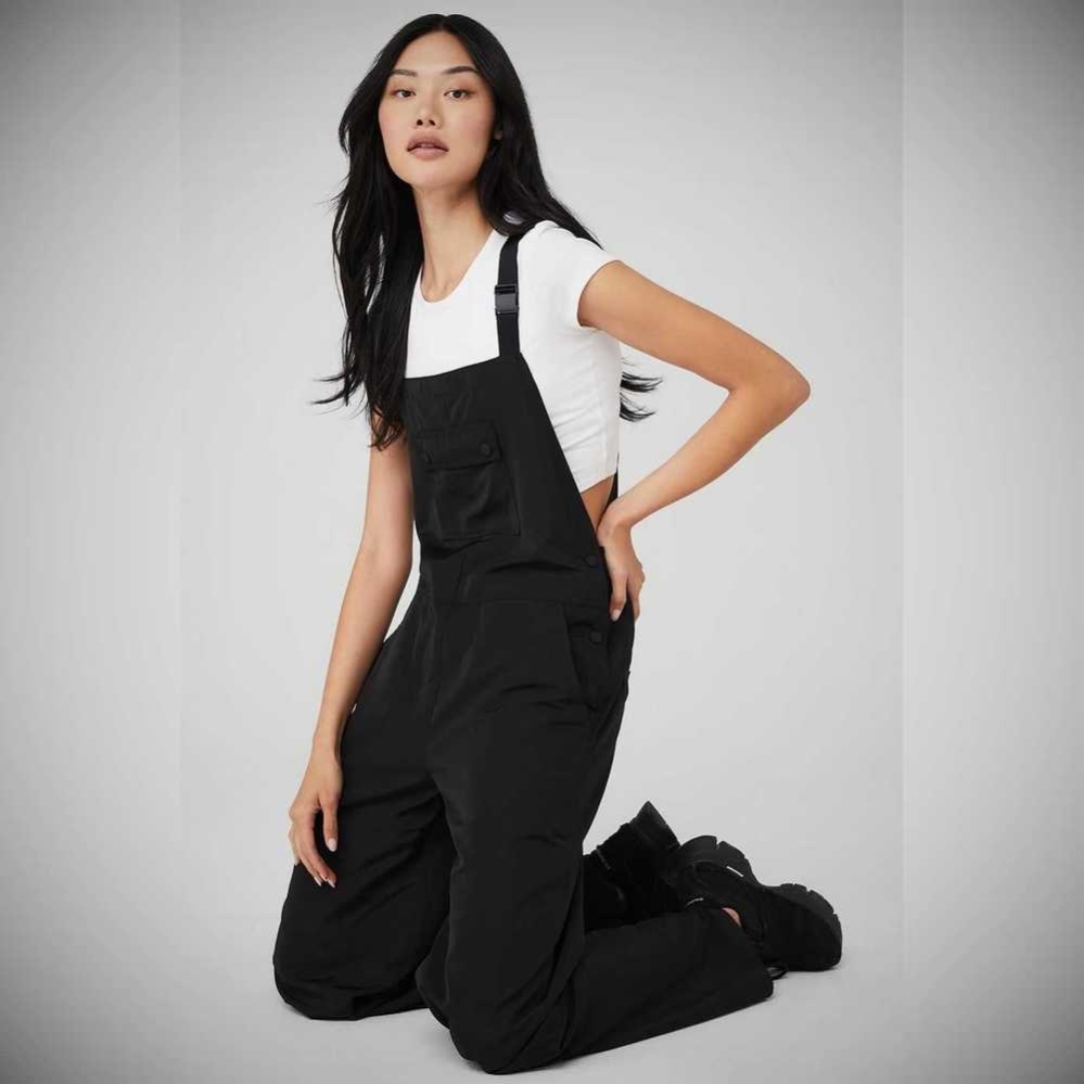 Bodysuit Alo Yoga Monterey Overalls Mujer Negros | MX-78UEZM