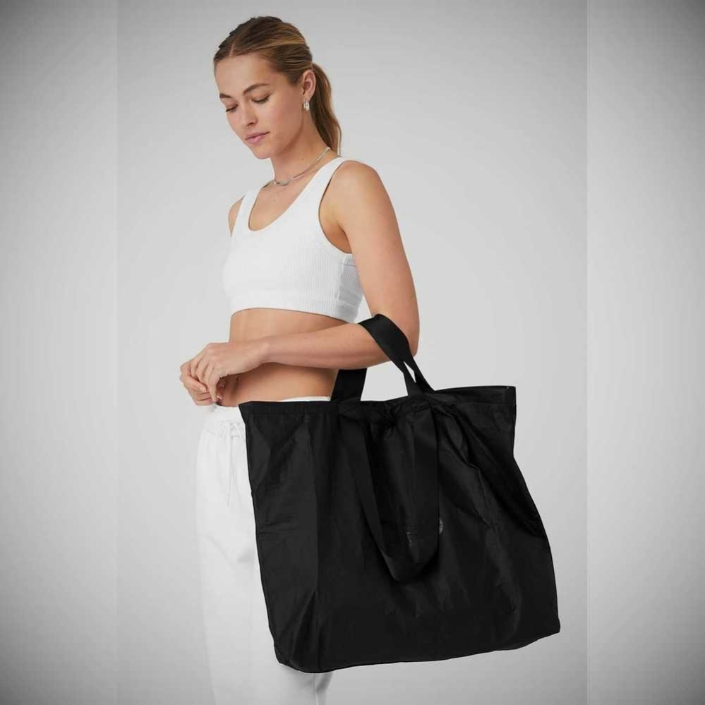 Bolsas Alo Yoga Keep It Dry Packable Tote Mujer Negros | MX-17MEFS