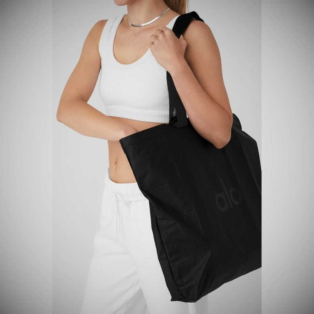 Bolsas Alo Yoga Keep It Dry Packable Tote Mujer Negros | MX-17MEFS