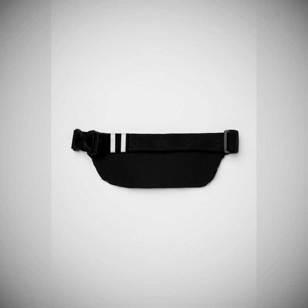 Bolsas Alo Yoga Stride Correr Belt Mujer Negros | MX-97OVTE