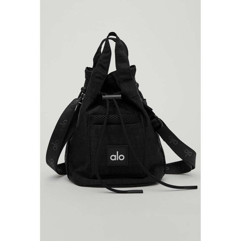 Bolsas Alo Yoga Utility Cross Body Bucket Mujer Negros | MX-79ZYFN