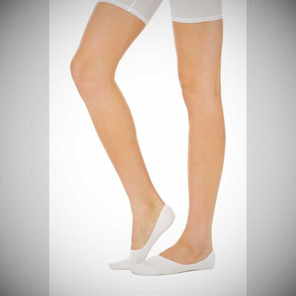 Calcetines Alo Yoga Conceal Mujer Blancos Grises | MX-23IKBS