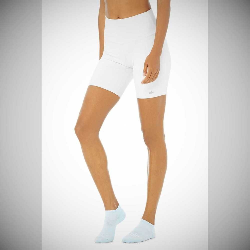 Calcetines Alo Yoga Everyday Mujer Azules Blancos | MX-35ATMG