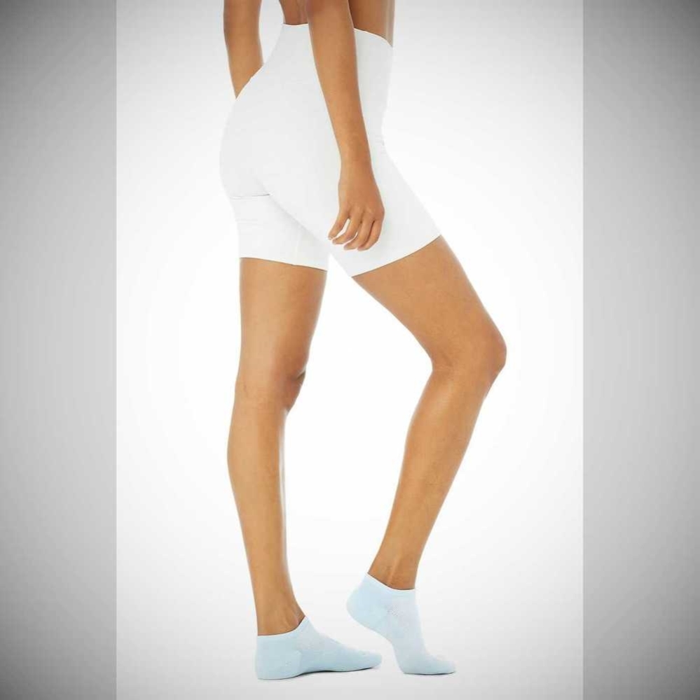 Calcetines Alo Yoga Everyday Mujer Azules Blancos | MX-35ATMG