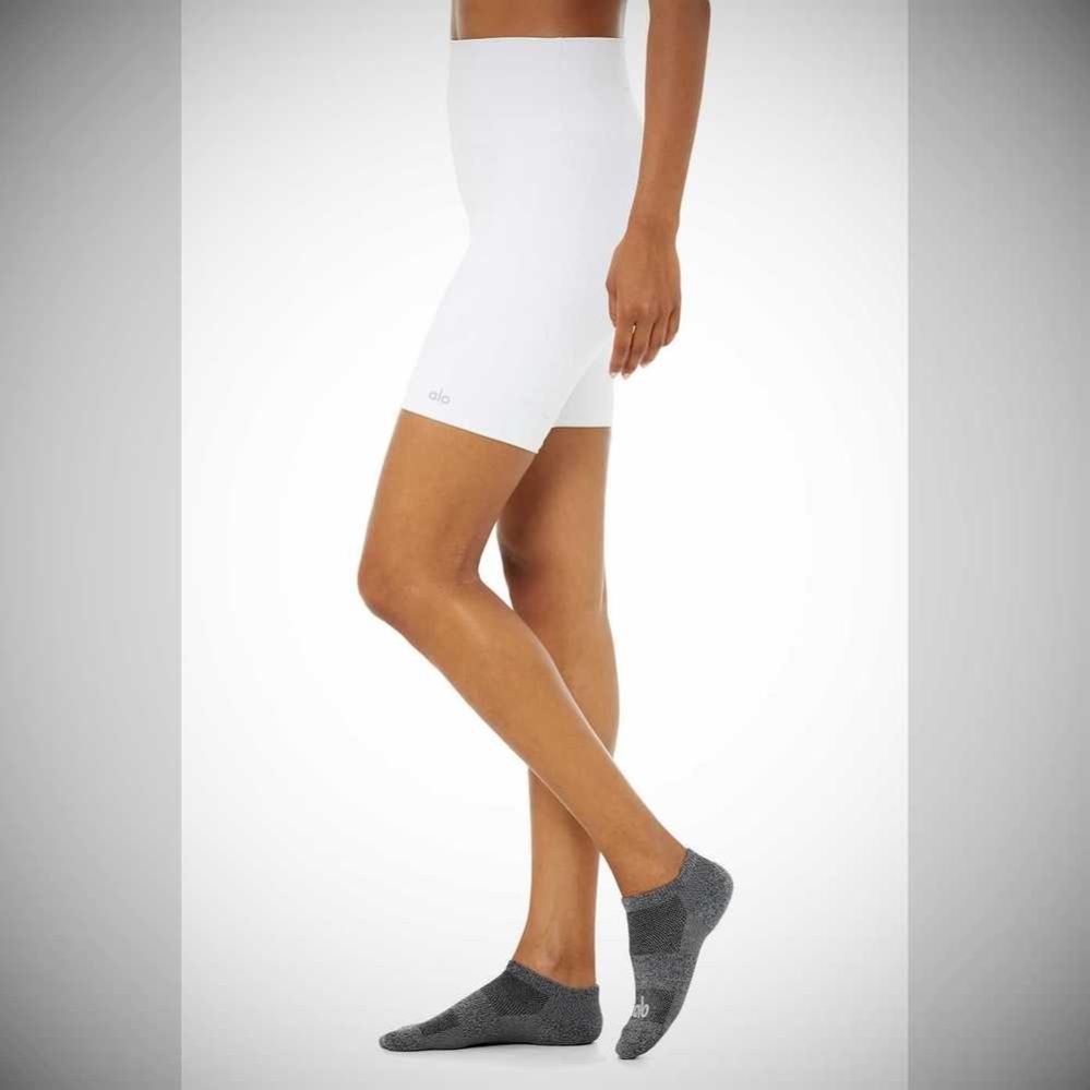 Calcetines Alo Yoga Everyday Mujer Grises Oscuro Blancos | MX-30BRIP