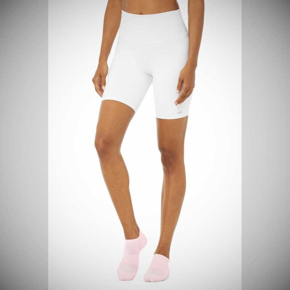 Calcetines Alo Yoga Everyday Mujer Rosas Blancos | MX-20JDCQ