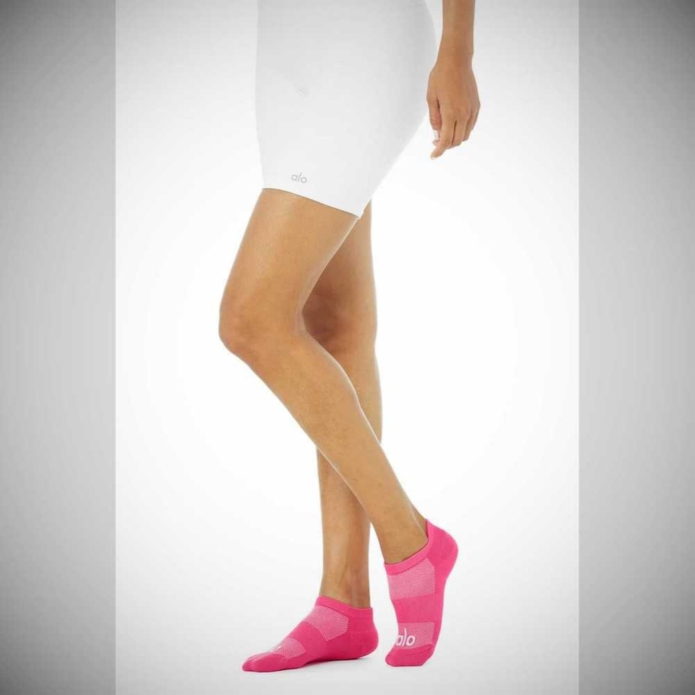 Calcetines Alo Yoga Everyday Mujer Rosas Blancos | MX-27GOKZ