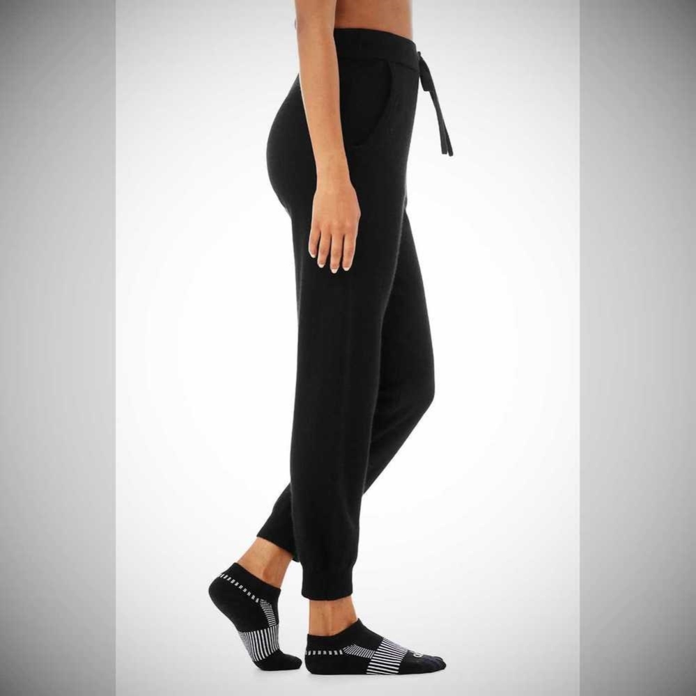 Calcetines Alo Yoga Explorer Lana-Tech Mujer Negros | MX-73AYSK