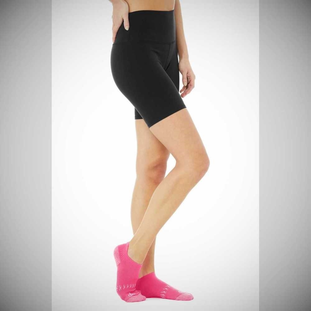 Calcetines Alo Yoga Performance Chakra Tab Mujer Rosas Blancos | MX-32SCGI