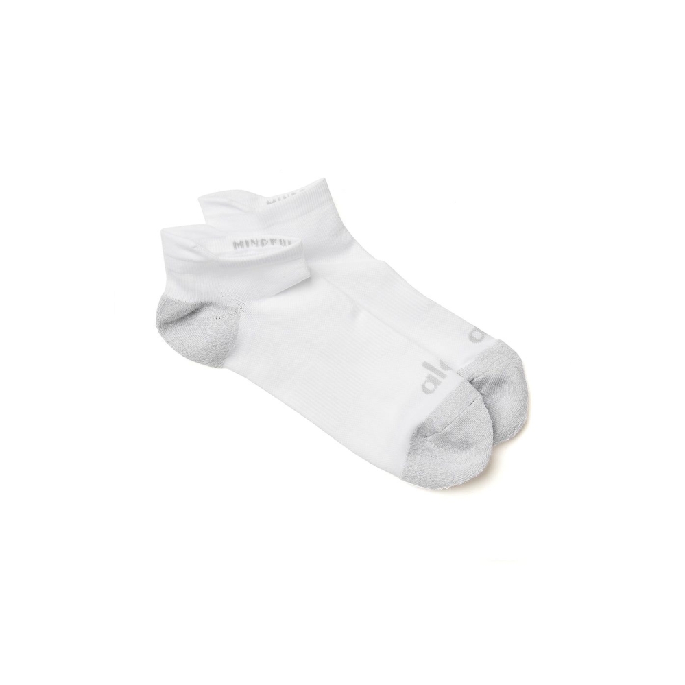 Calcetines Alo Yoga Performance Tab Hombre Blancos Grises | MX-02WSEK