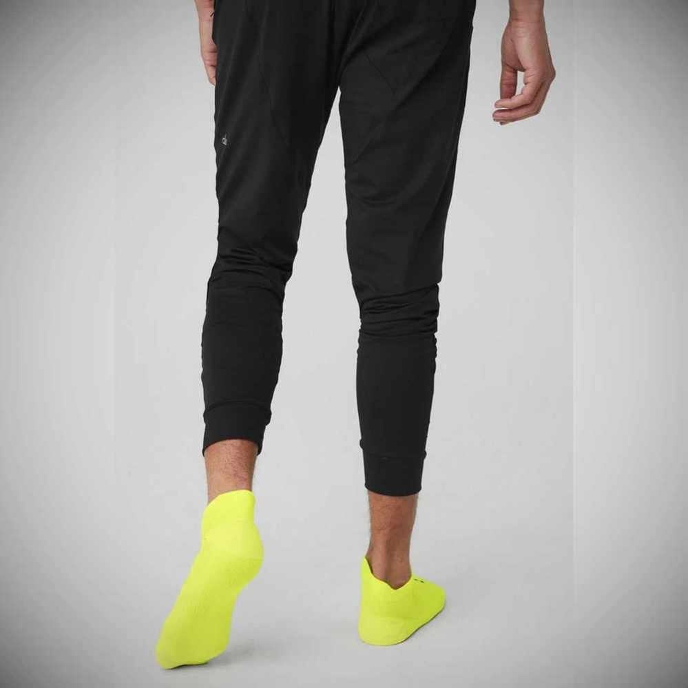 Calcetines Alo Yoga Performance Tab Hombre Negros | MX-91IAQZ