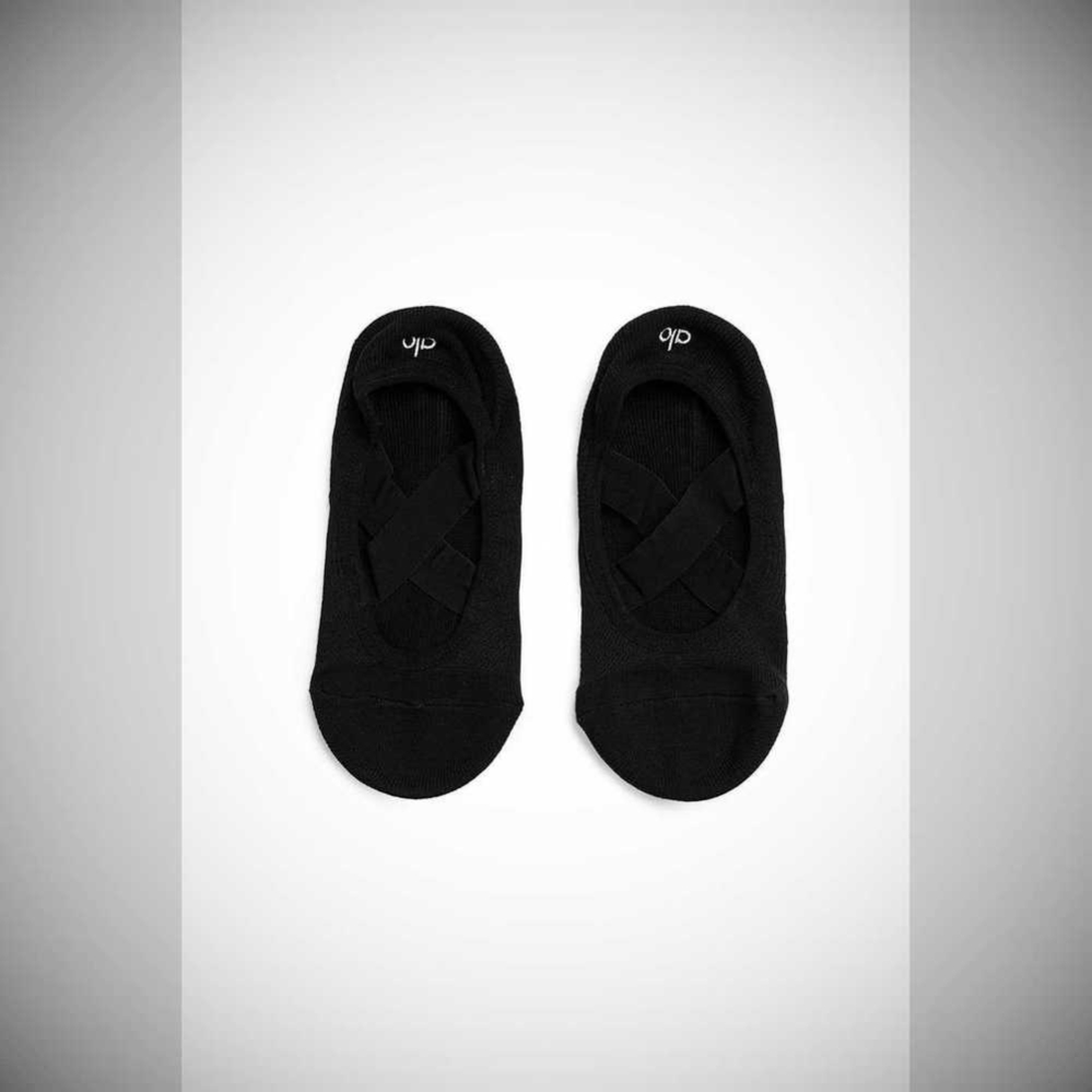 Calcetines Alo Yoga Pivot Barre Mujer Negros | MX-40JGPF