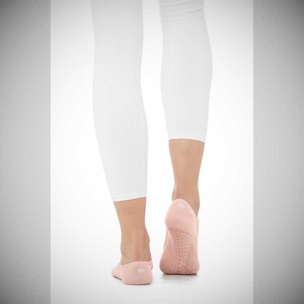 Calcetines Alo Yoga Pivot Barre Mujer Pale Mauve | MX-93VTNO