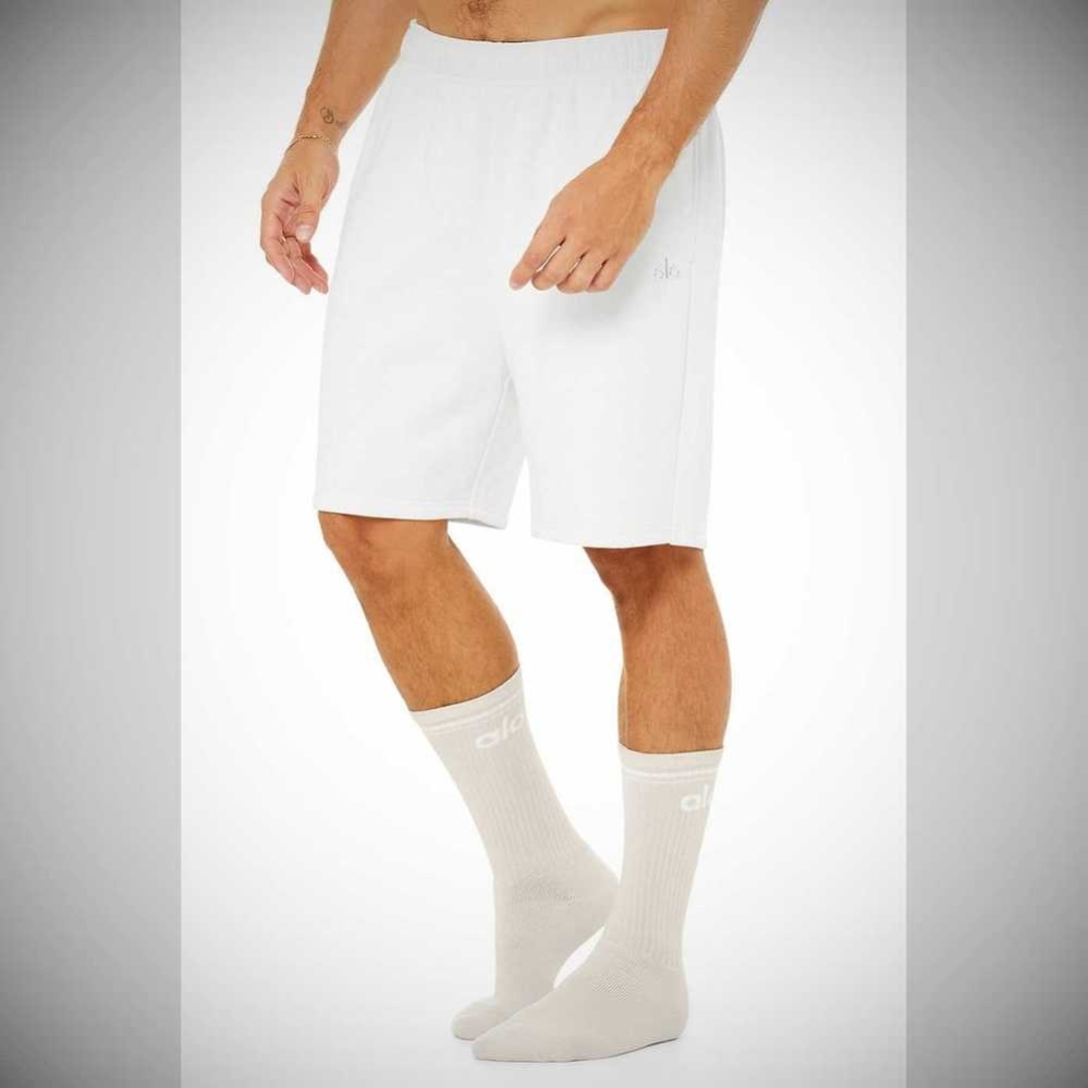 Calcetines Alo Yoga Throwback Hombre Beige Blancos | MX-62PLAT