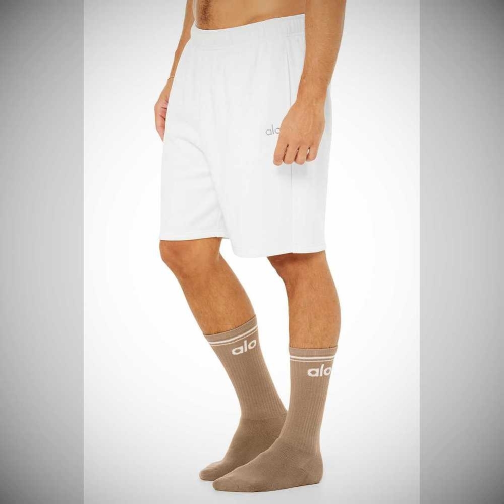 Calcetines Alo Yoga Throwback Hombre Marrom Blancos | MX-92BNVY