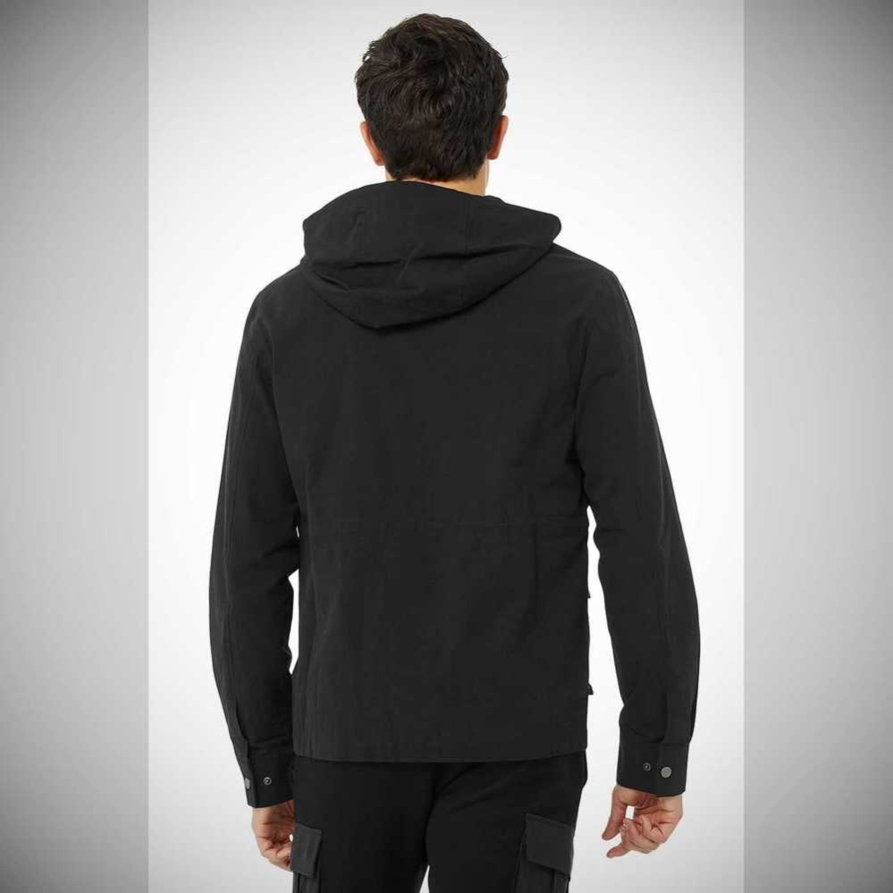 Chaquetas Alo Yoga Division Field Hombre Negros | MX-32DXJT