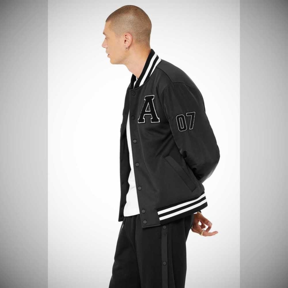 Chaquetas Alo Yoga G.O.A.T Hombre Negros | MX-95HNDU