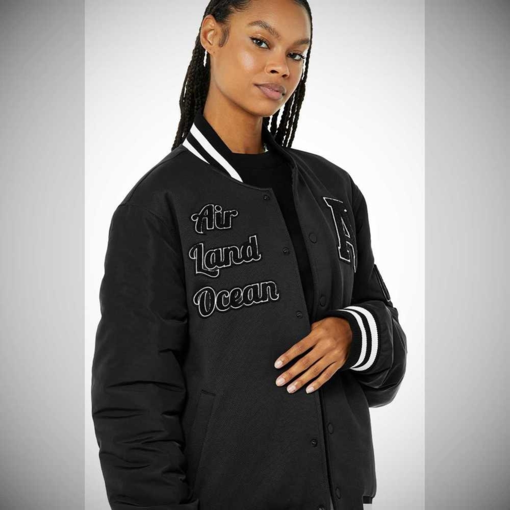 Chaquetas Alo Yoga G.O.A.T Mujer Negros | MX-76AYSV