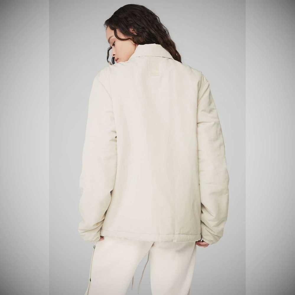 Chaquetas Alo Yoga Legend Mujer Beige | MX-47HAJU