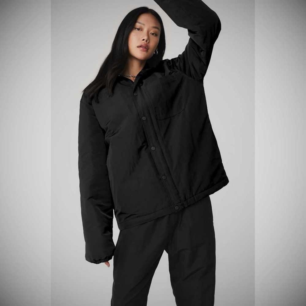 Chaquetas Alo Yoga Legend Mujer Negros | MX-26COMT