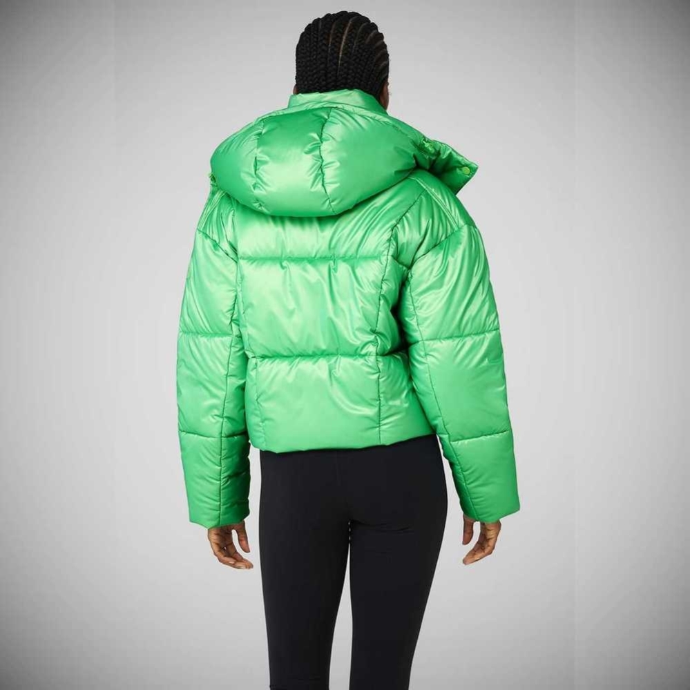 Chaquetas Alo Yoga Pearlized Pristine Puffer Mujer Verdes Negros | MX-42UEIP