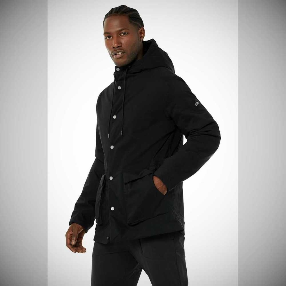 Chaquetas Alo Yoga Roam Insulated Hombre Negros | MX-19NJRA