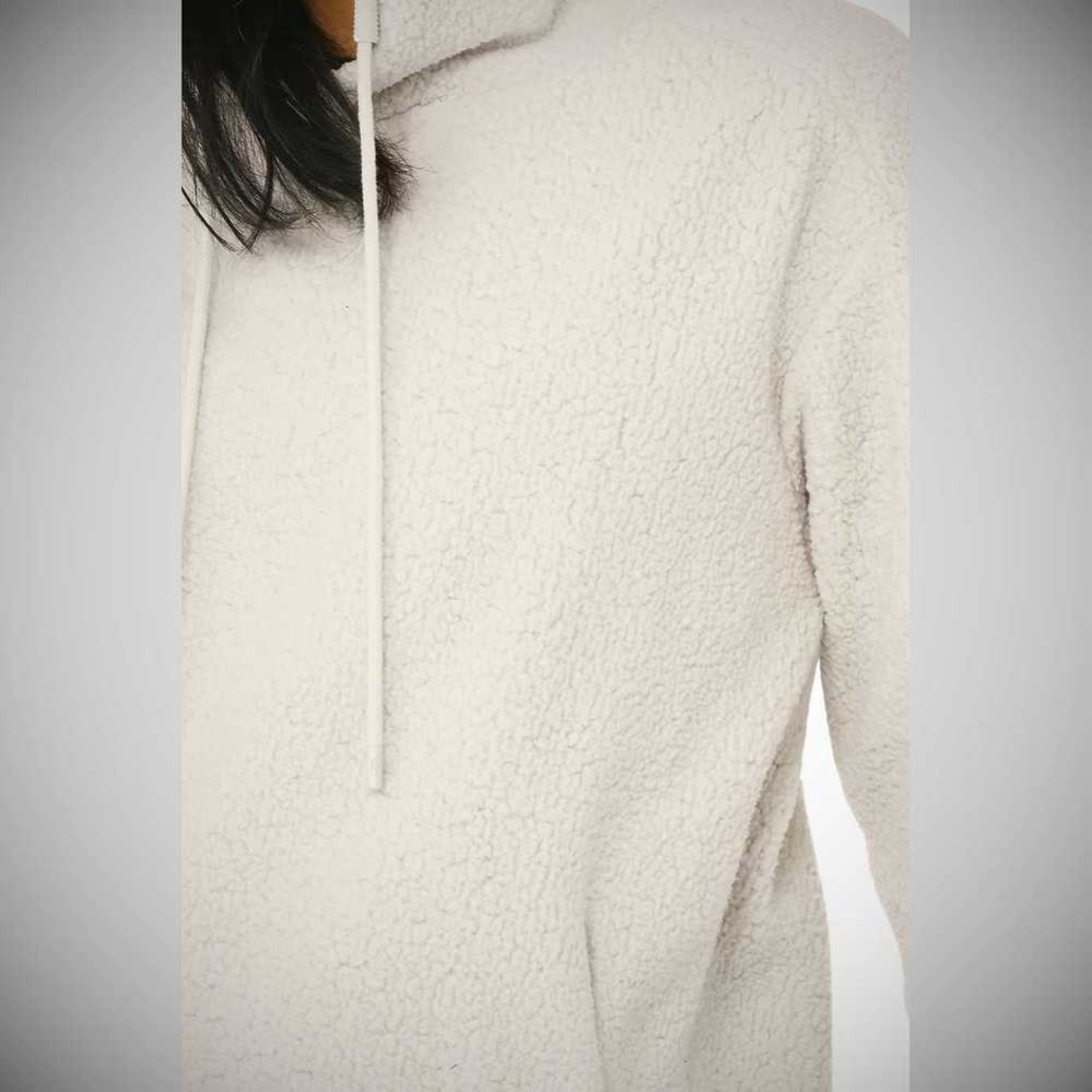 Chaquetas Alo Yoga Sherpa Mujer Beige | MX-75NSYX