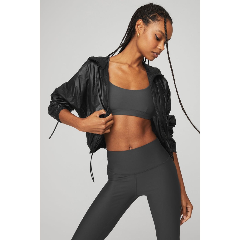 Chaquetas Alo Yoga Sprinter Mujer Negros | MX-52XGMI