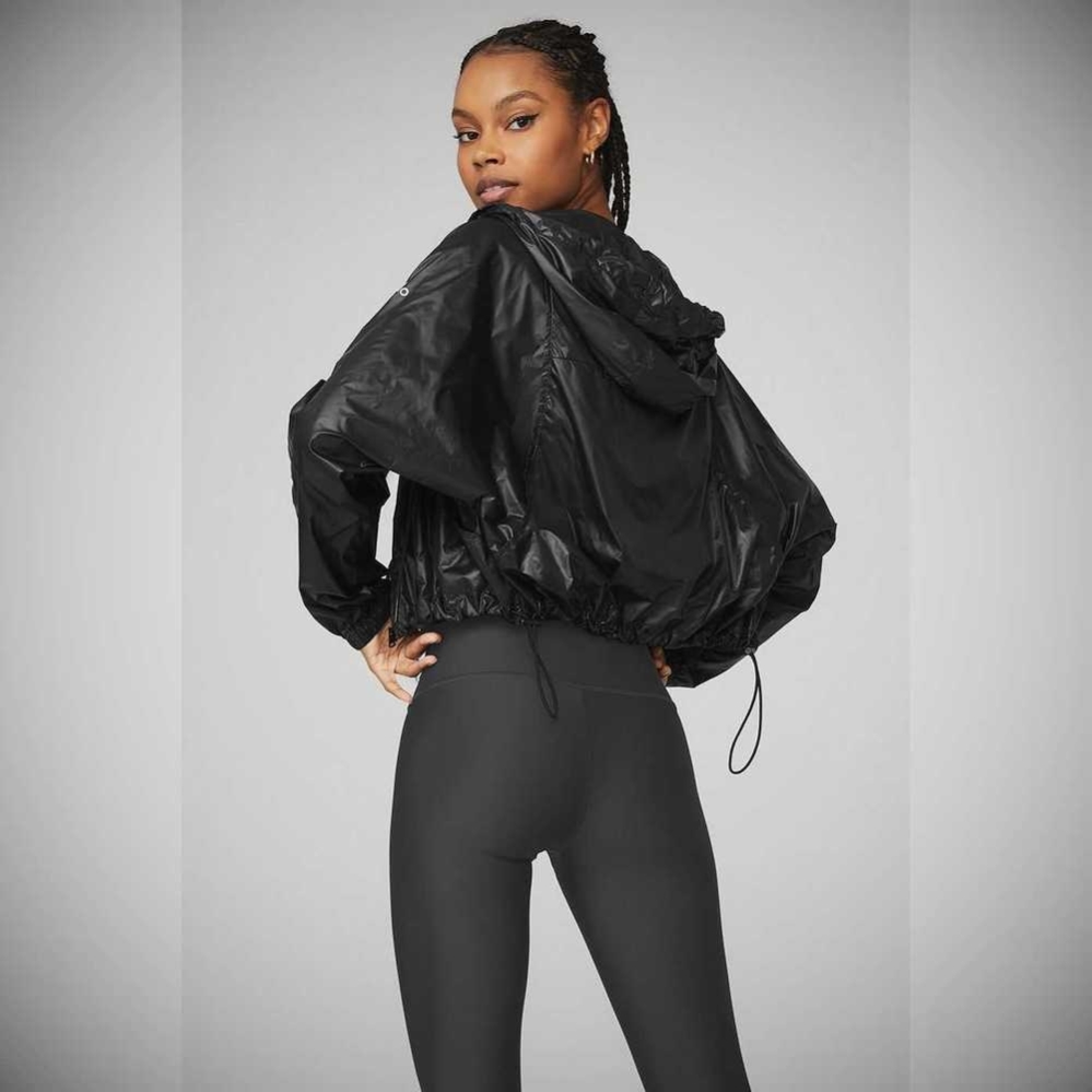 Chaquetas Alo Yoga Sprinter Mujer Negros | MX-58QYRG