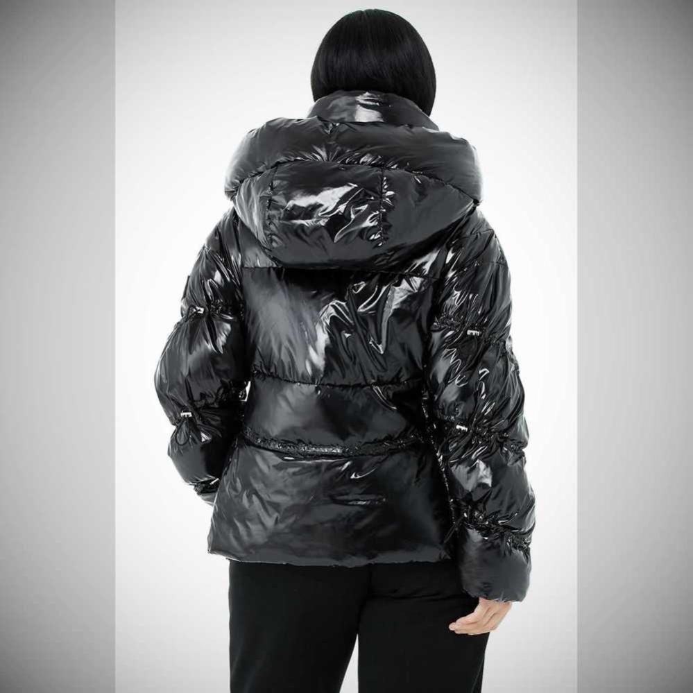 Chaquetas Alo Yoga Stunner Puffer Mujer Negros | MX-36FZUV